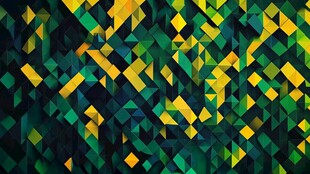 几何幻彩方块背景图案