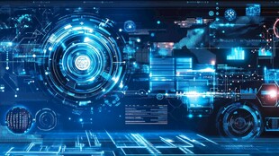 科技感十足的未来数字界面