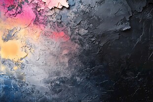 多彩纹理墙面艺术背景