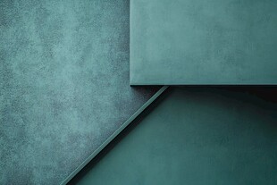 青绿色调几何拼接背景