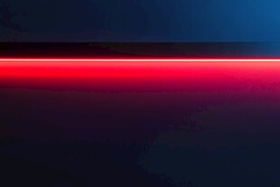 红蓝渐变光带背景图