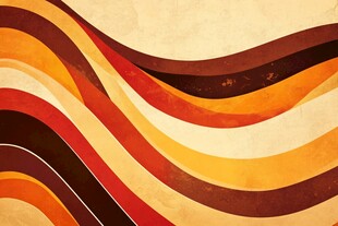 复古波浪纹理背景图案