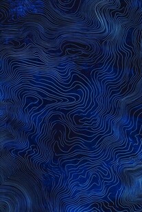 蓝色动感线条抽象纹理图案