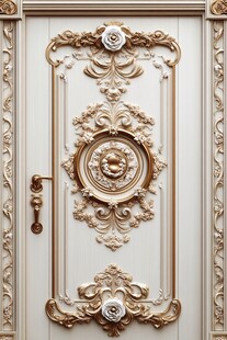 欧式奢华雕花入户门