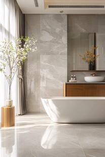 现代简约风优雅浴室空间