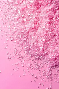 粉色闪光碎屑铺满梦幻背景