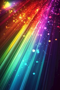 炫彩光线背景图