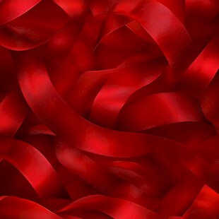 红色丝带背景纹理图案