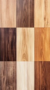 多样木纹板材纹理展示