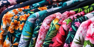 缤纷印花服装 尽显热带风情