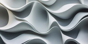 立体波浪纹理背景图案