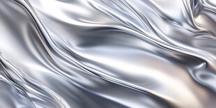 银色丝绸纹理