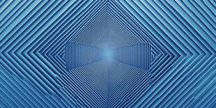 蓝色几何线条空间渐变背景