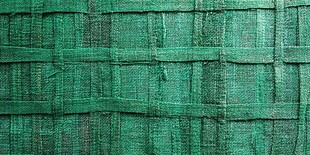 绿色编织纹理背景图