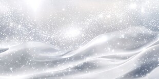 梦幻雪景背景 轻柔飘雪画面