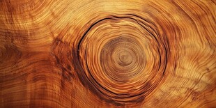 木纹年轮纹理特写