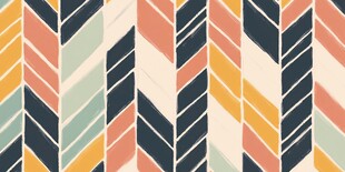 几何人字纹多彩图案背景