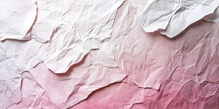 褶皱渐变粉白纸纹理