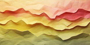 多彩褶皱纸张艺术纹理