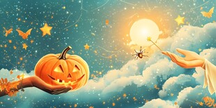 梦幻万圣夜魔法场景