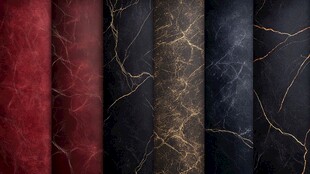 多彩大理石纹理背景集合