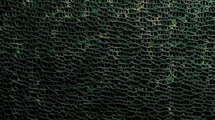 黑色纹理网布细节特写