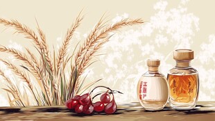 麦香前的美酒与鲜果