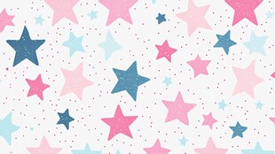 梦幻星星图案背景