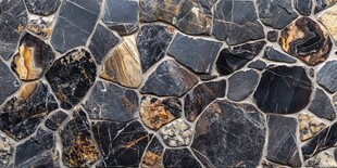 不规则石块拼接地面纹理