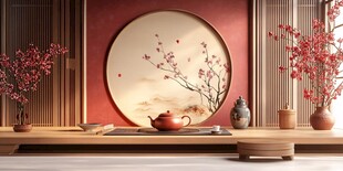 中式茶室 古韵茶香的静谧空间