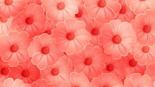 粉色花朵无缝背景图案