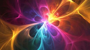 绚丽多彩分形艺术图案