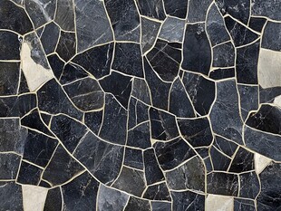 黑色碎拼石材纹理图案