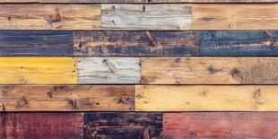 多彩复古拼接木板背景