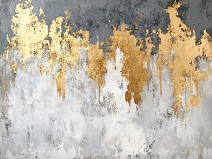 灰金渐变抽象艺术背景图