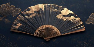 古典折扇展现中式美学韵味