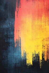 抽象炫彩笔触背景纹理图