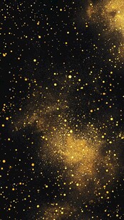 金色星空背景梦幻闪烁