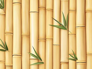 竹影摇曳的清新背景图