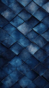 深蓝色菱形纹理背景图案