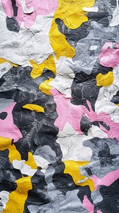 多彩抽象迷彩纹理图案