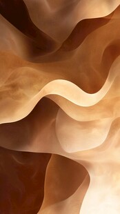 流动棕黄色抽象纹理背景