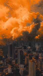 末日烟云下的繁华都市