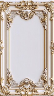 欧式奢华金色雕花相框