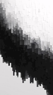 黑白像素抽象背景图案