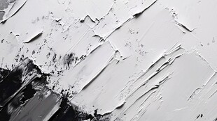 黑白笔触抽象艺术纹理