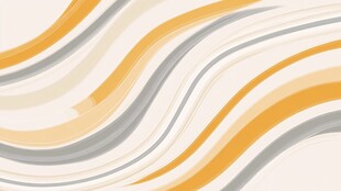 橙灰波浪抽象背景图案