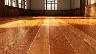 木质地板打造温馨室内空间