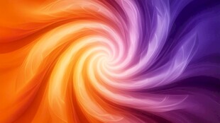 绚丽渐变漩涡抽象背景图