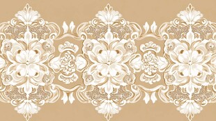 欧式古典花卉装饰花纹图案